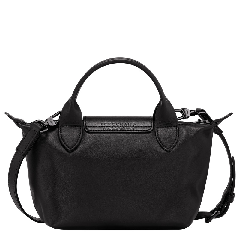Longchamp | Le Pliage Xtra XS Handbag Black - Leather | Black