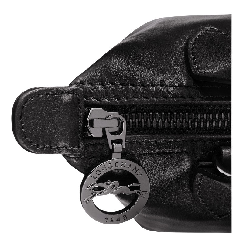 Longchamp | Le Pliage Xtra XS Handbag Black - Leather | Black
