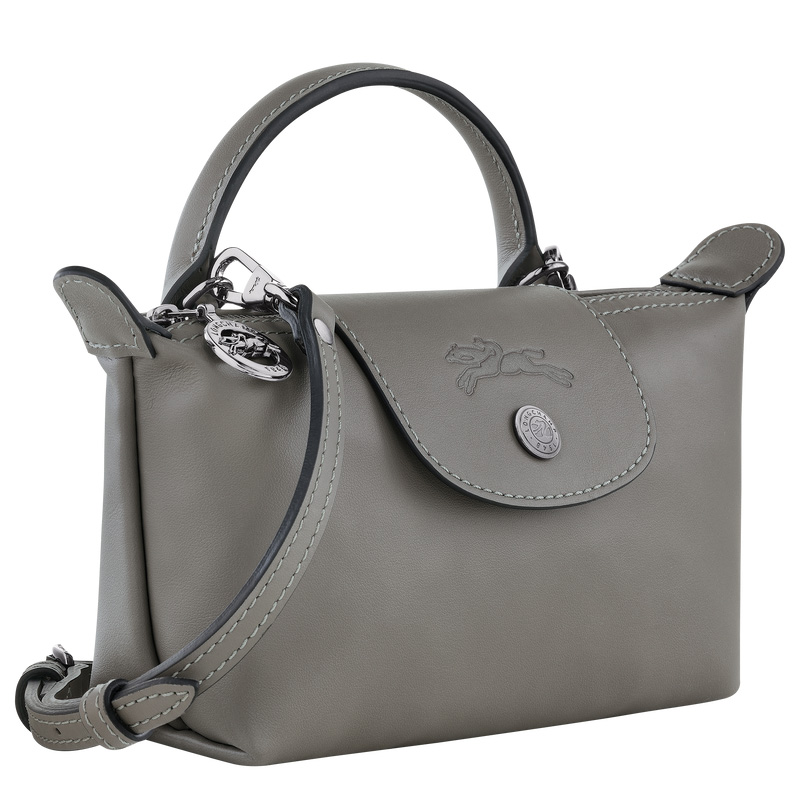 Longchamp | Le Pliage Xtra XS Pouch Turtledove - Leather | Turtledove
