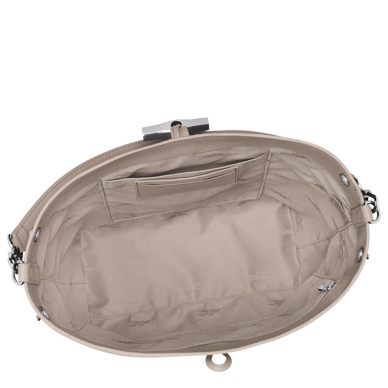 Longchamp | Le Roseau M Shoulder bag Clay - Leather | Clay
