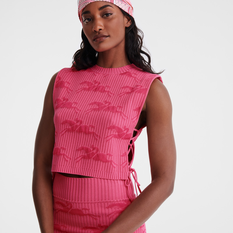 Longchamp | Top Pink - Knit | Pink