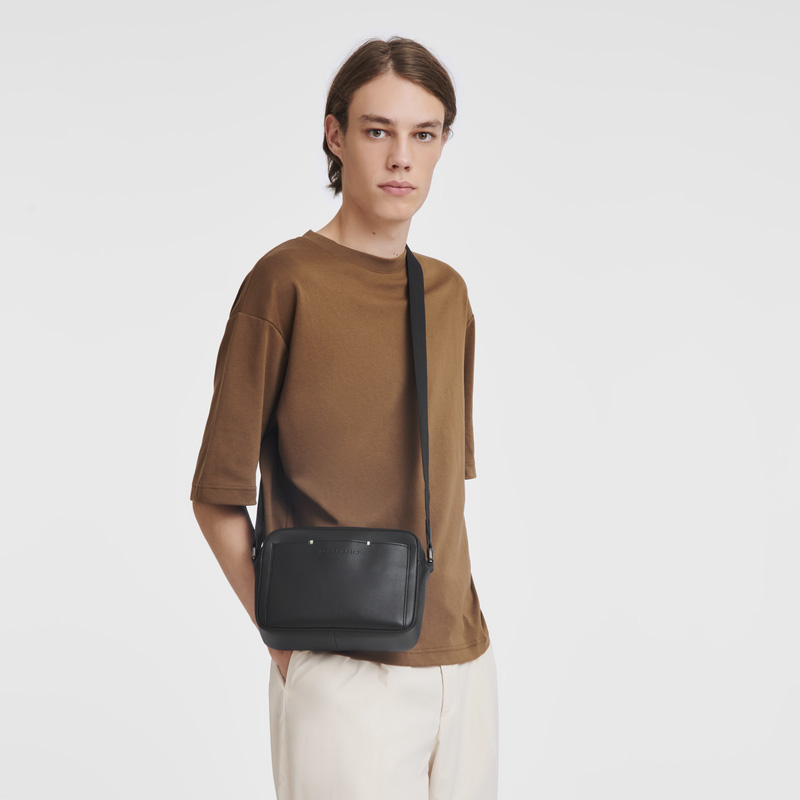 Longchamp | sur Seine Camera bag Black - Leather | Black