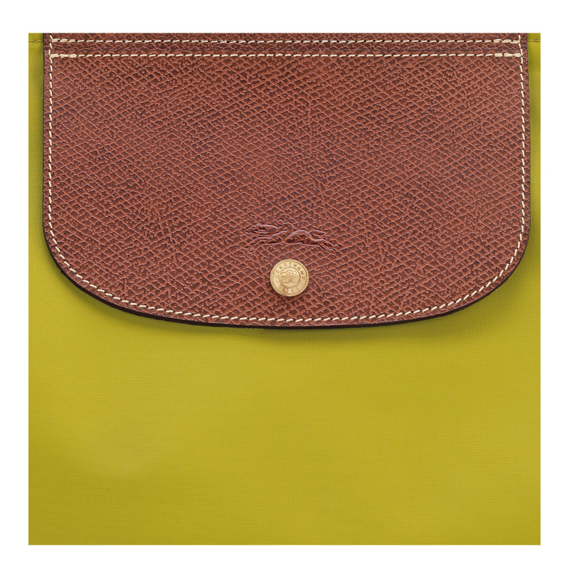 Longchamp | Cabas L Tote Bag Kiwi Green - Canvas | Kiwi Green