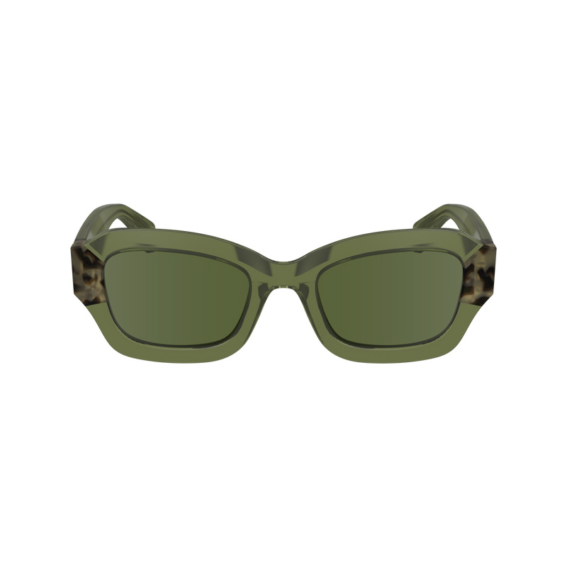 Longchamp | Sunglasses Khaki Havana - Acetate | Khaki Havana
