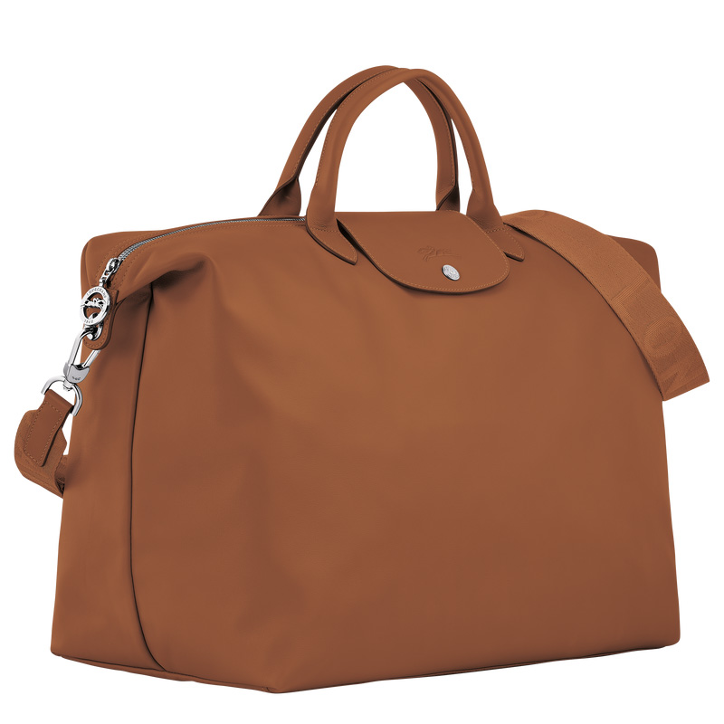 Longchamp | Le Pliage Xtra L Travel bag Cognac - Leather | Cognac