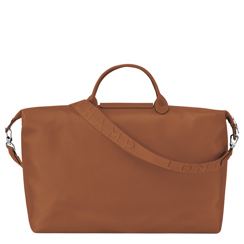 Longchamp | Le Pliage Xtra L Travel bag Cognac - Leather | Cognac