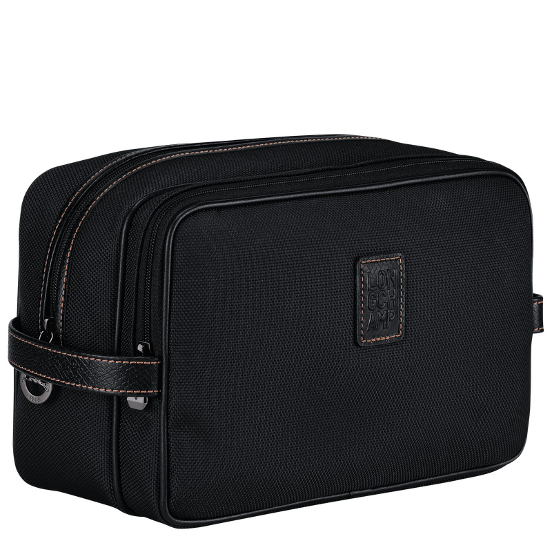 Longchamp | Boxford Toiletry case Black - Recycled canvas | Black