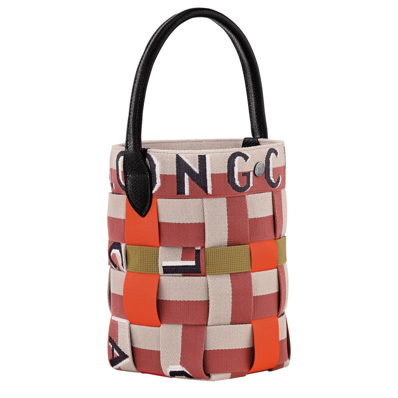 Longchamp | Re-Play XS Bucket bag Root / Bark - Canvas | Root / Bark