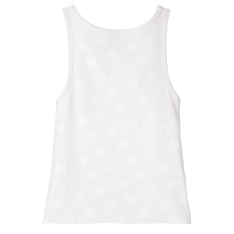 Longchamp | Top Ecru - Canvas | Ecru