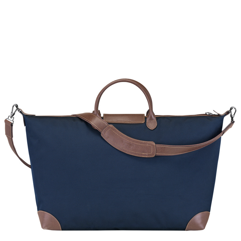Longchamp | Boxford XL Travel bag Blue - Recycled canvas | Blue