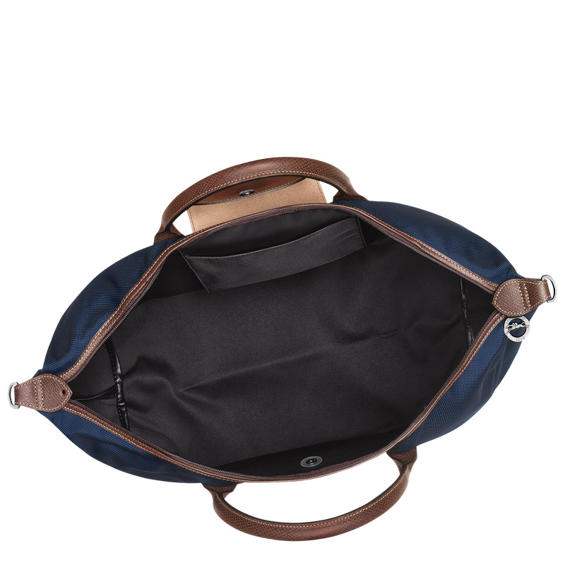 Longchamp | Boxford XL Travel bag Blue - Recycled canvas | Blue