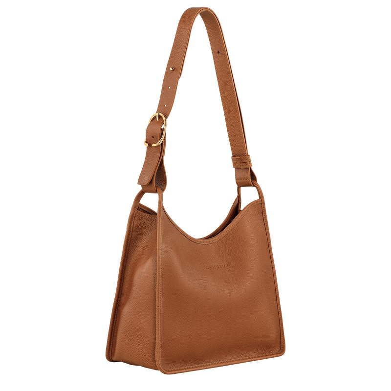 Longchamp | Le Foulonné M Hobo bag Caramel - Leather | Caramel