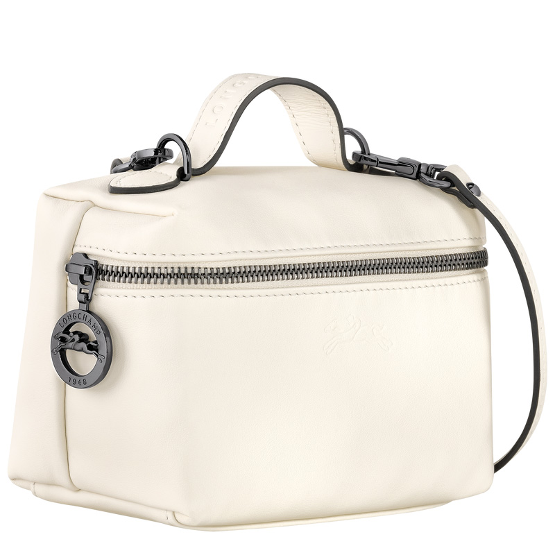 Longchamp | Le Pliage Xtra XS Vanity Ecru - Leather | Ecru