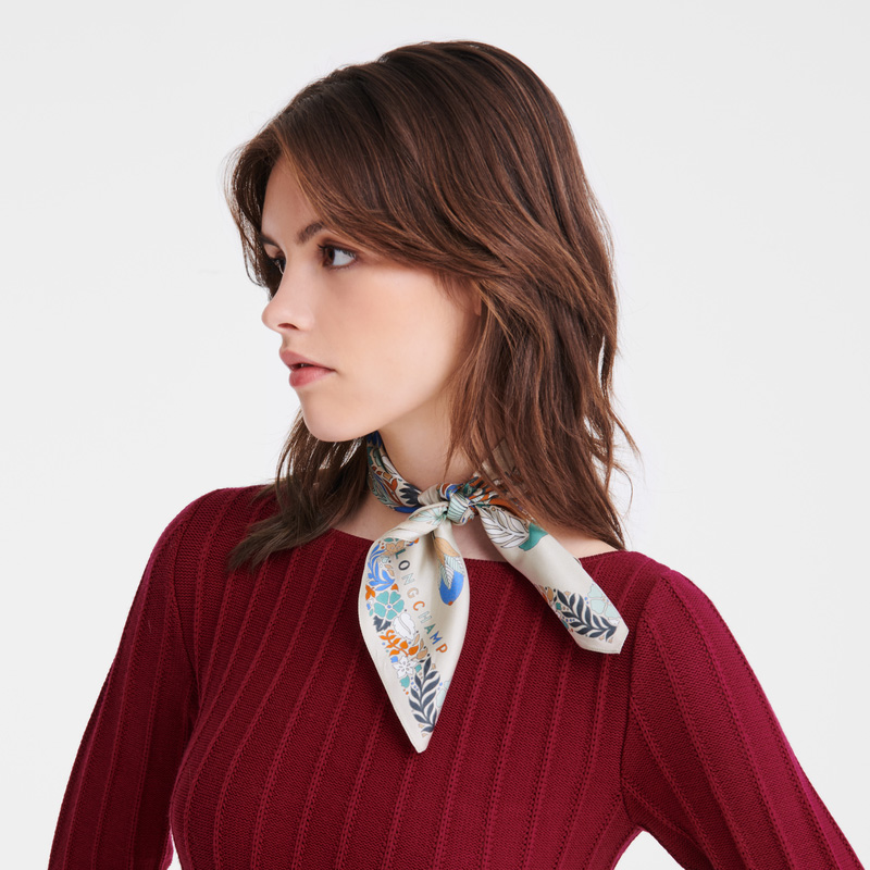 Longchamp | Forêt Silk scarf 50 Paper - OTHER | Paper