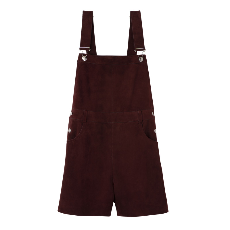 Longchamp | Jumpsuit Eggplant - Leather | Eggplant