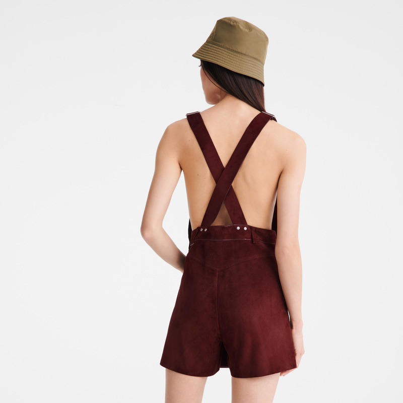 Longchamp | Jumpsuit Eggplant - Leather | Eggplant