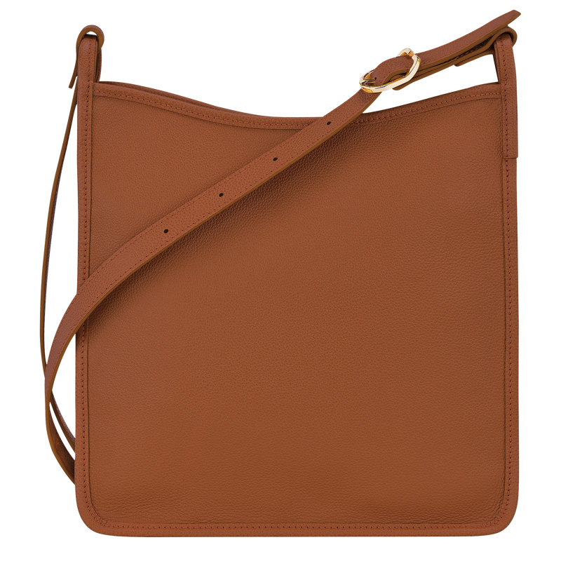 Longchamp | Le Foulonné M Crossbody bag Caramel - Leather | Caramel