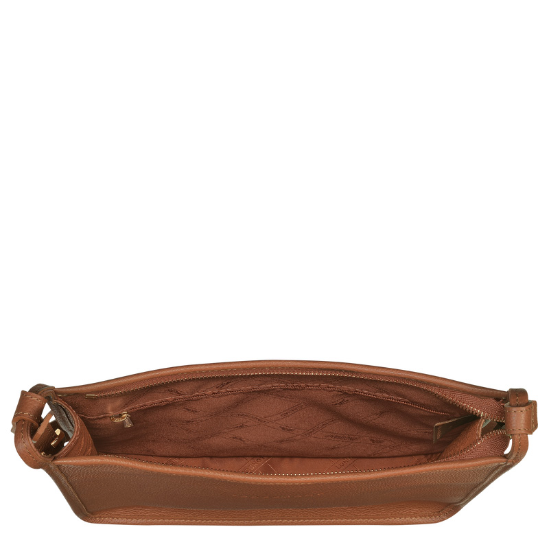 Longchamp | Le Foulonné M Crossbody bag Caramel - Leather | Caramel