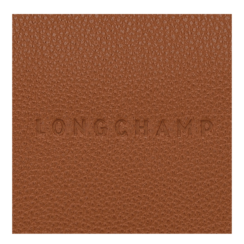 Longchamp | Le Foulonné M Crossbody bag Caramel - Leather | Caramel
