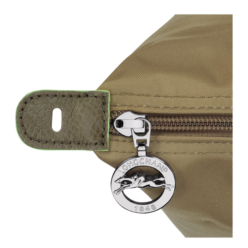 Longchamp | Le Pliage Green L Travel bag Artichoke - Recycled canvas | Artichoke