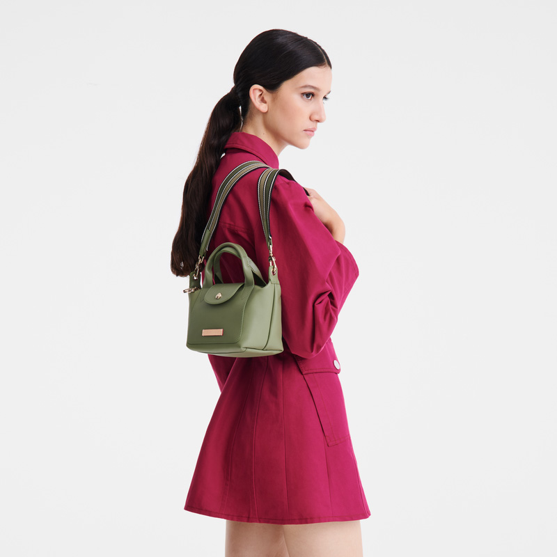 Longchamp | Le Pliage Xtra XS Handbag Laurel - Leather | Laurel