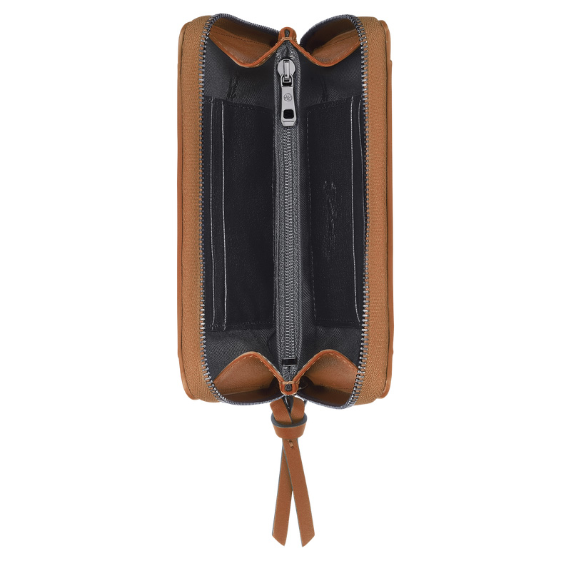 Longchamp | 3D Wallet Natural - Leather | Natural