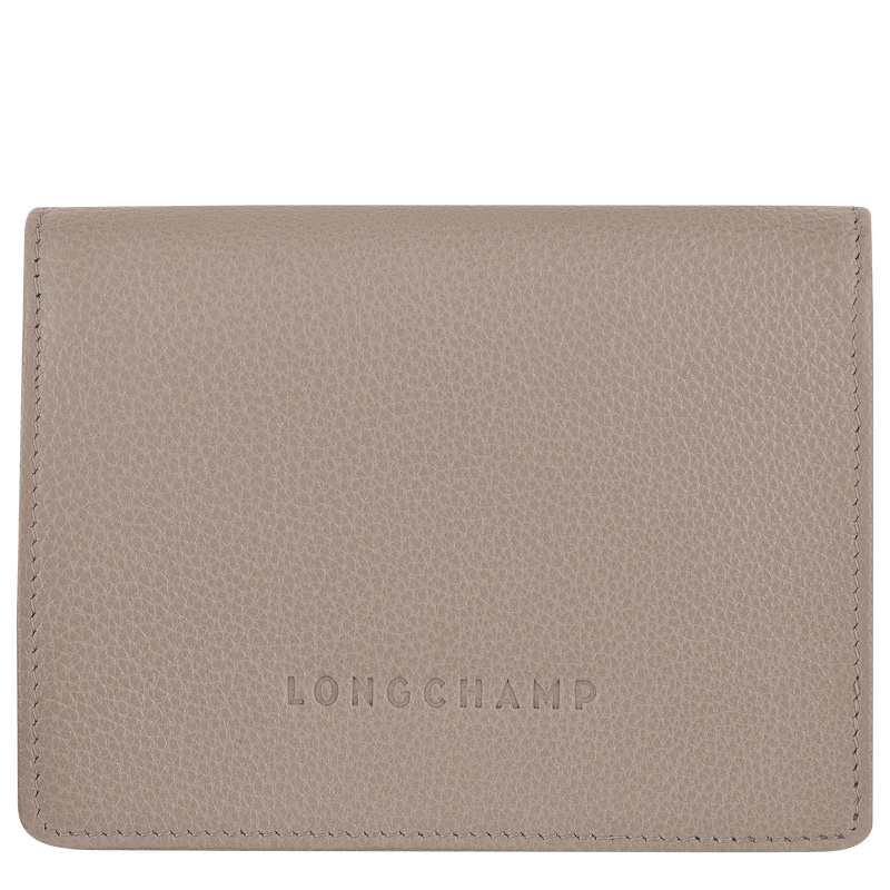 Longchamp | Le Foulonné Wallet Turtledove - Leather | Turtledove