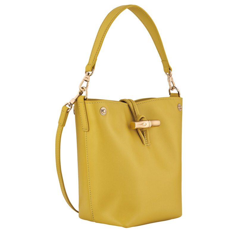 Longchamp | Le Roseau XS Bucket bag Ginger - Leather | Ginger