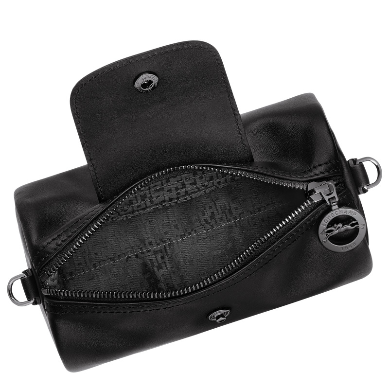 Longchamp | Le Pliage Xtra XS Crossbody bag Black - Leather | Black