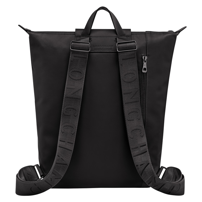 Longchamp | Le Pliage Xtra M Backpack Black - Leather | Black