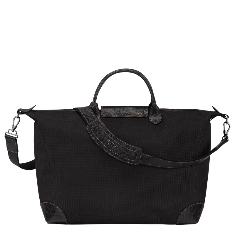 Longchamp | Boxford L Travel bag Black - Recycled canvas | Black