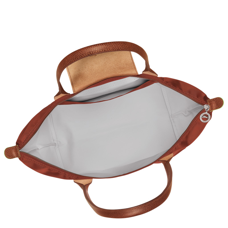 Longchamp | Le Pliage Green L Tote bag Chestnut - Recycled canvas | Chestnut