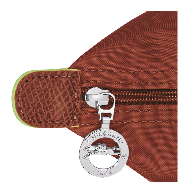 Longchamp | Le Pliage Green L Tote bag Chestnut - Recycled canvas | Chestnut