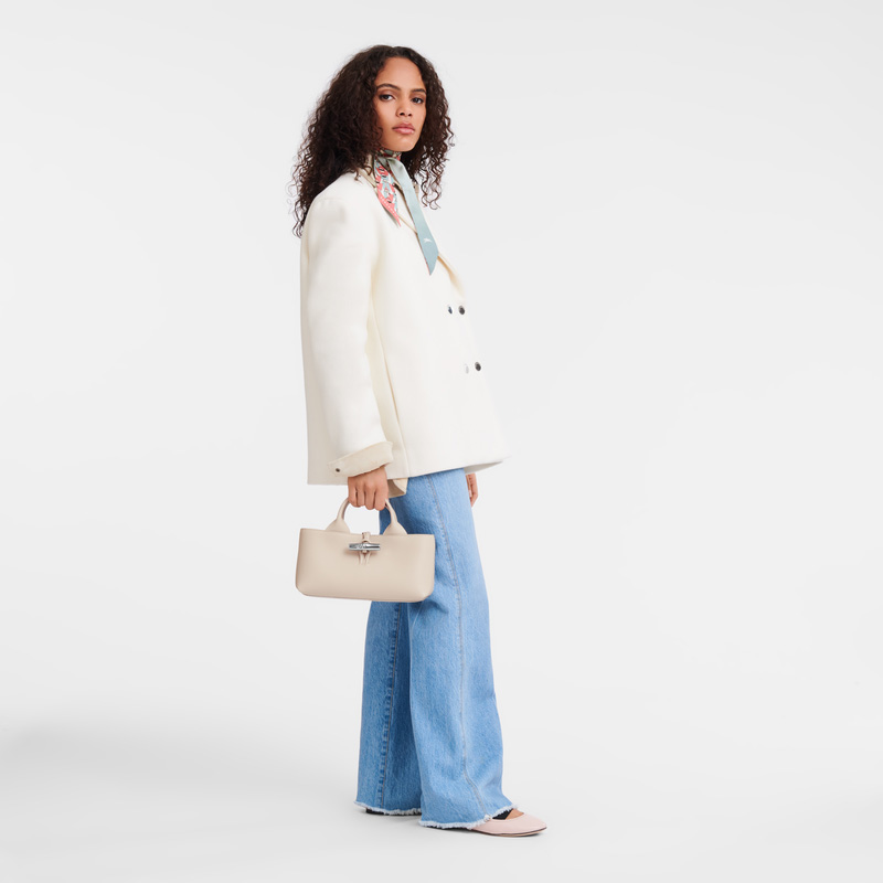Longchamp | Le Roseau S Handbag Paper - Leather | Paper