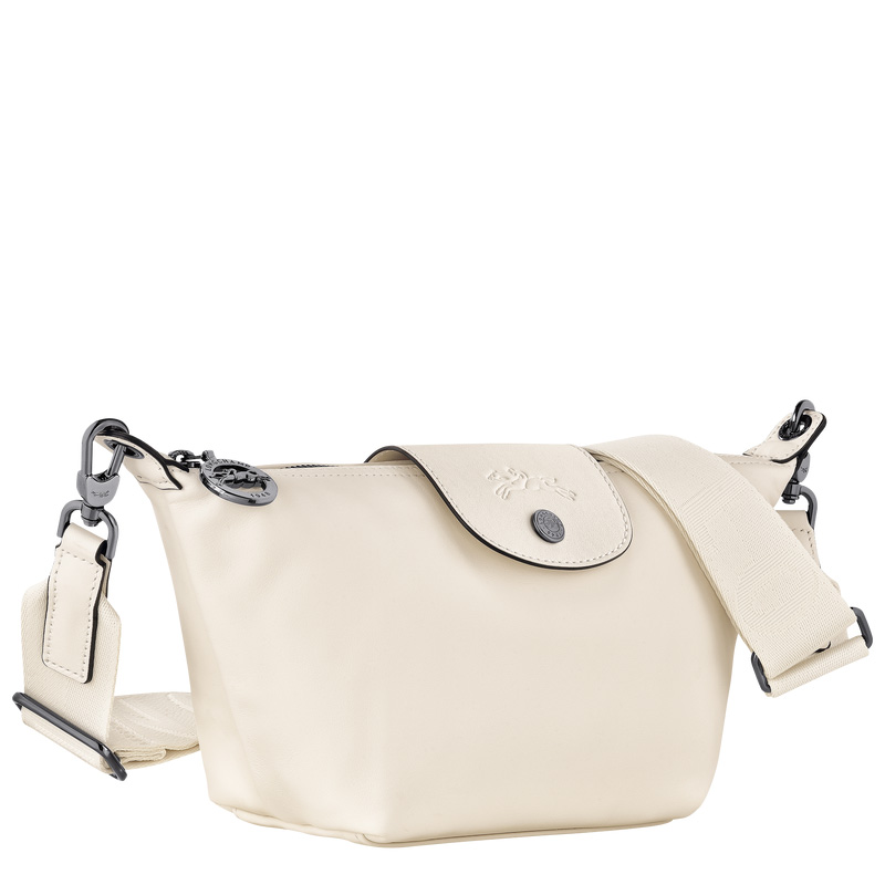 Longchamp | Le Pliage Xtra XS Crossbody bag Ecru - Leather | Ecru