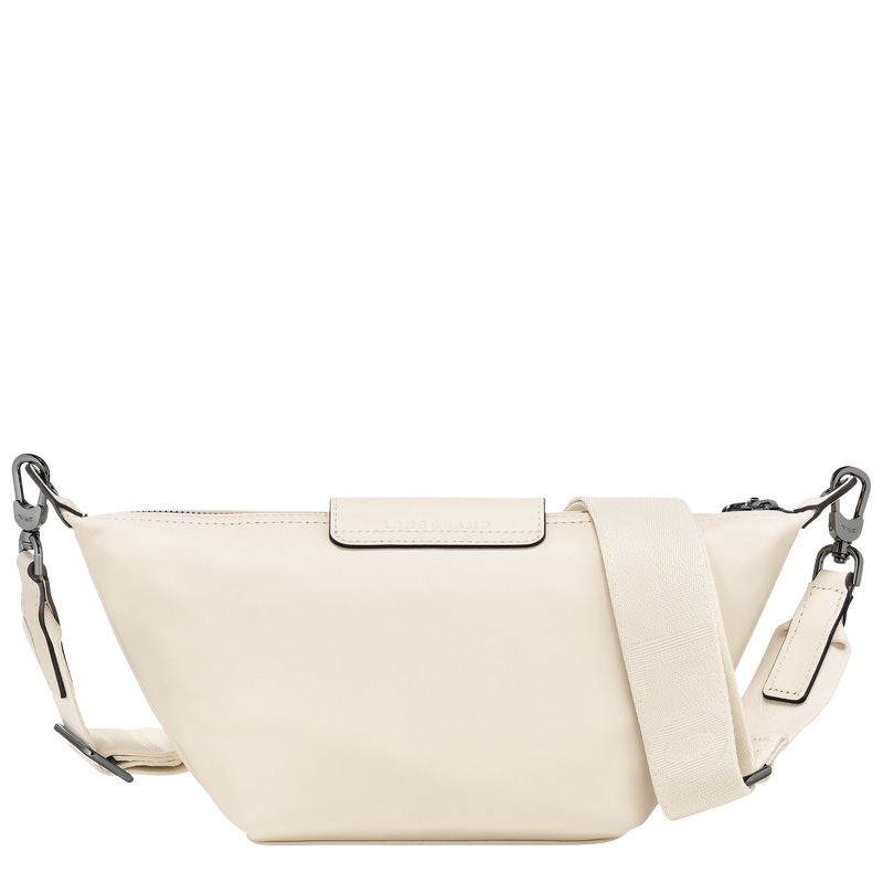 Longchamp | Le Pliage Xtra XS Crossbody bag Ecru - Leather | Ecru