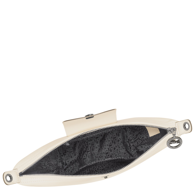 Longchamp | Le Pliage Xtra XS Crossbody bag Ecru - Leather | Ecru