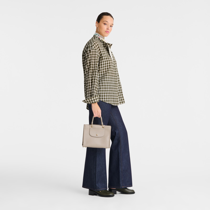 Longchamp | Cabas S Handbag Clay - Leather | Clay