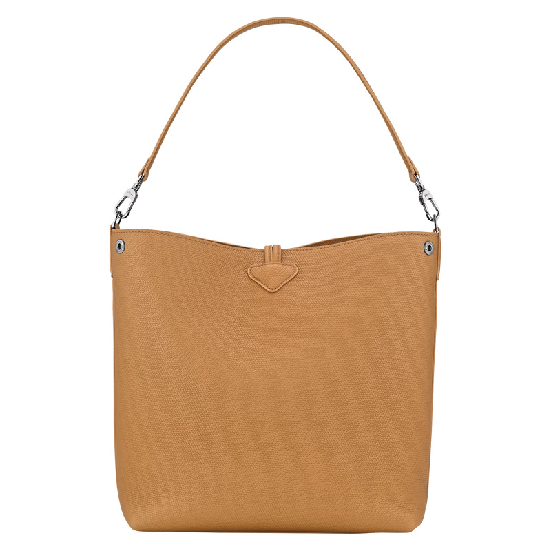 Longchamp | Le Roseau M Shoulder bag Walnut - Leather | Walnut
