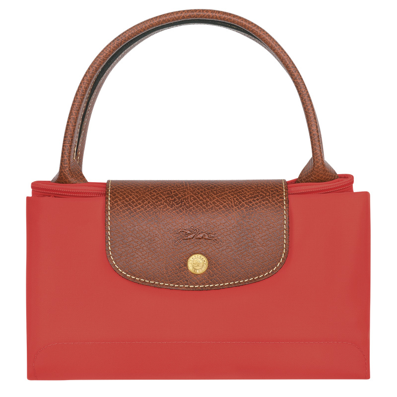Longchamp | Le Pliage Original M Handbag Tomato - Recycled canvas | Tomato