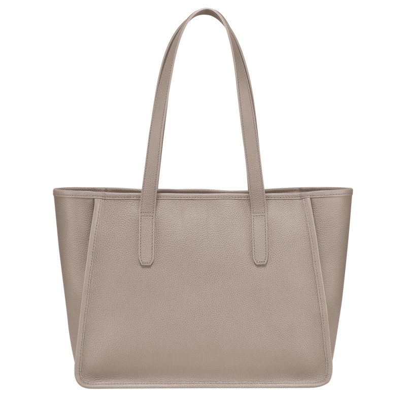 Longchamp | Le Foulonné L Tote bag Turtledove - Leather | Turtledove