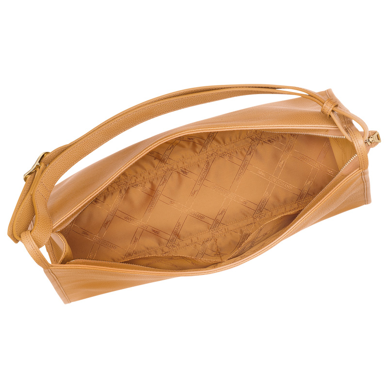 Longchamp | Le Foulonné XL Shoulder bag Walnut - Leather | Walnut