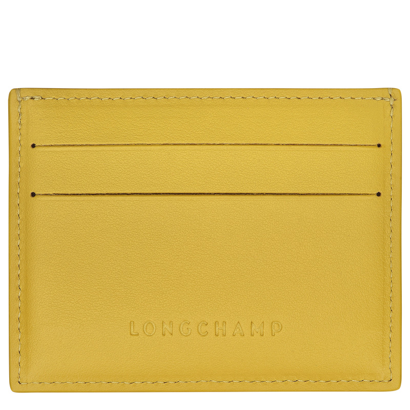 Longchamp | Le Roseau Card holder Ginger - Leather | Ginger