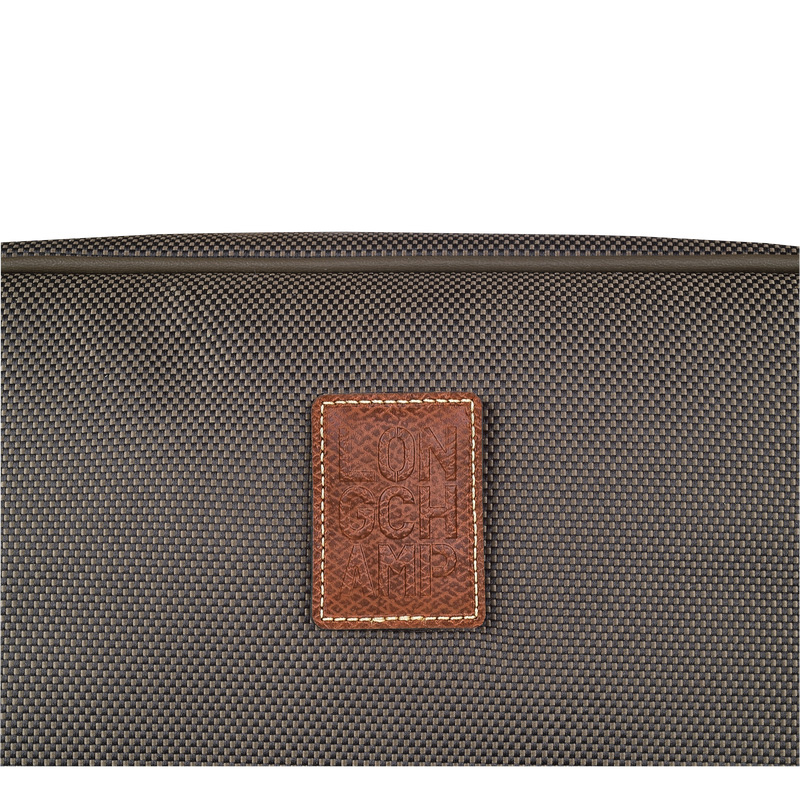 Longchamp | Boxford Toiletry case Brown - Recycled canvas | Brown
