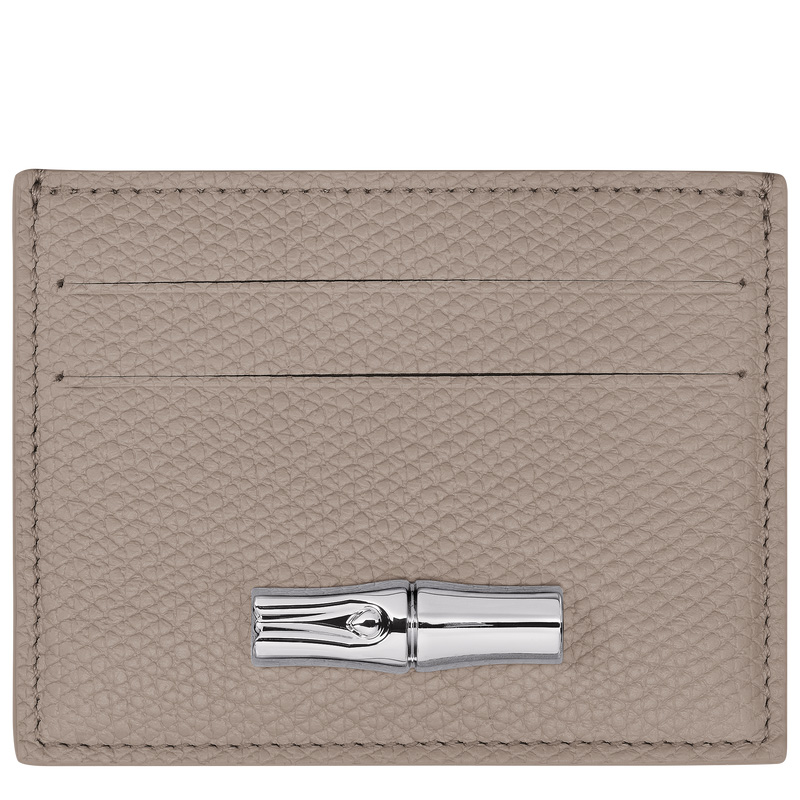 Longchamp | Le Roseau Card holder Clay - Leather | Clay