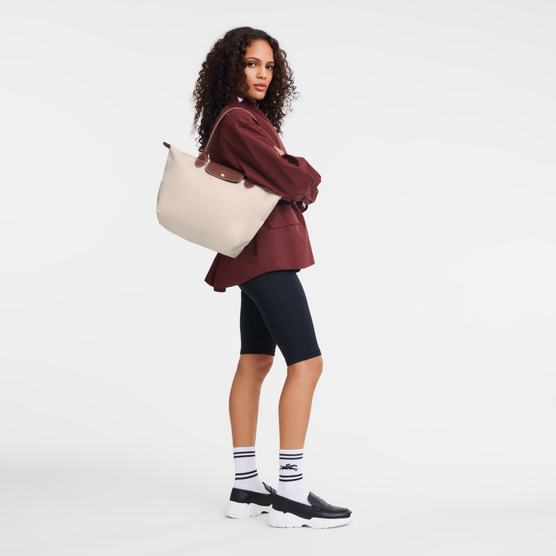 Longchamp | Le Pliage Original M Tote bag Paper - Recycled canvas | Paper