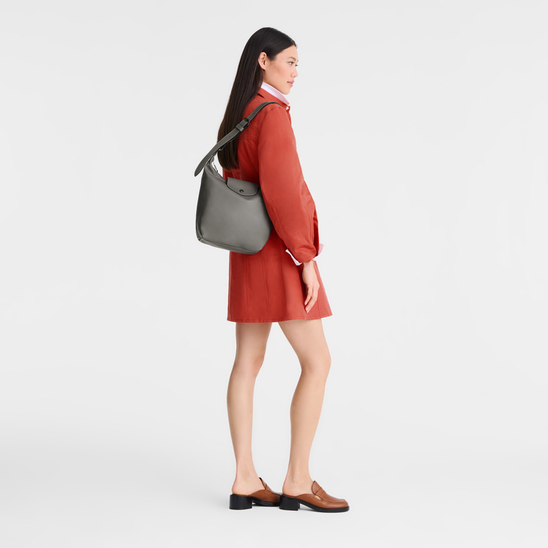 Longchamp | Le Pliage Xtra M Shoulder bag Turtledove - Leather | Turtledove