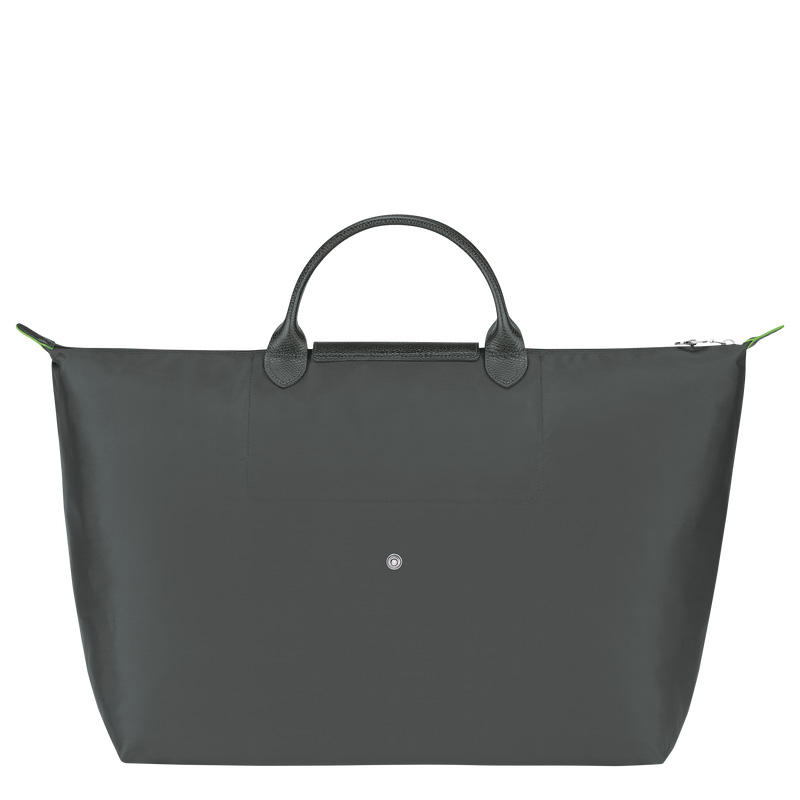 Longchamp | Le Pliage Green L Travel bag Graphite - Recycled canvas | Graphite