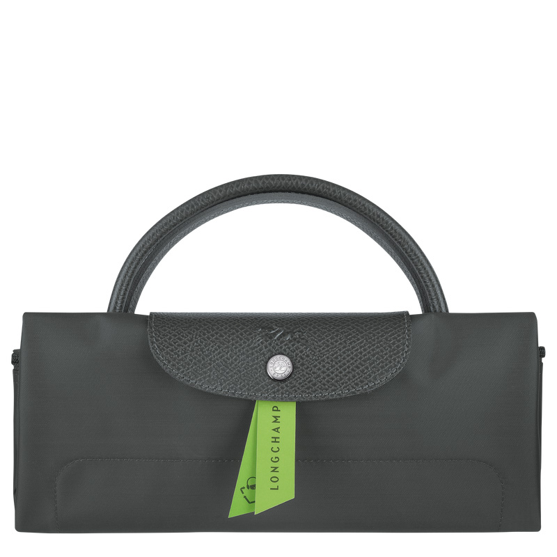 Longchamp | Le Pliage Green L Travel bag Graphite - Recycled canvas | Graphite