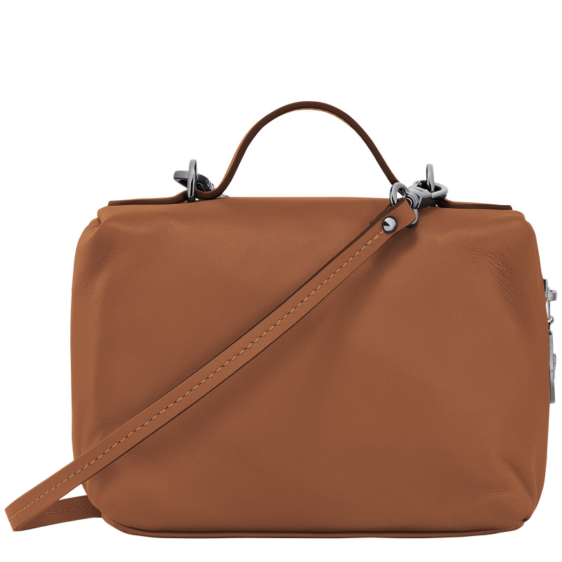 Longchamp | Le Pliage Xtra XS Vanity Cognac - Leather | Cognac